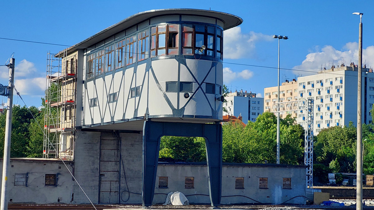 Remont nastawni bramowej Bt w Bytomiu