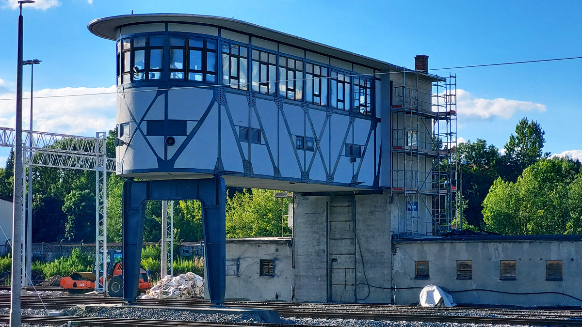 Remont nastawni bramowej Bt w Bytomiu