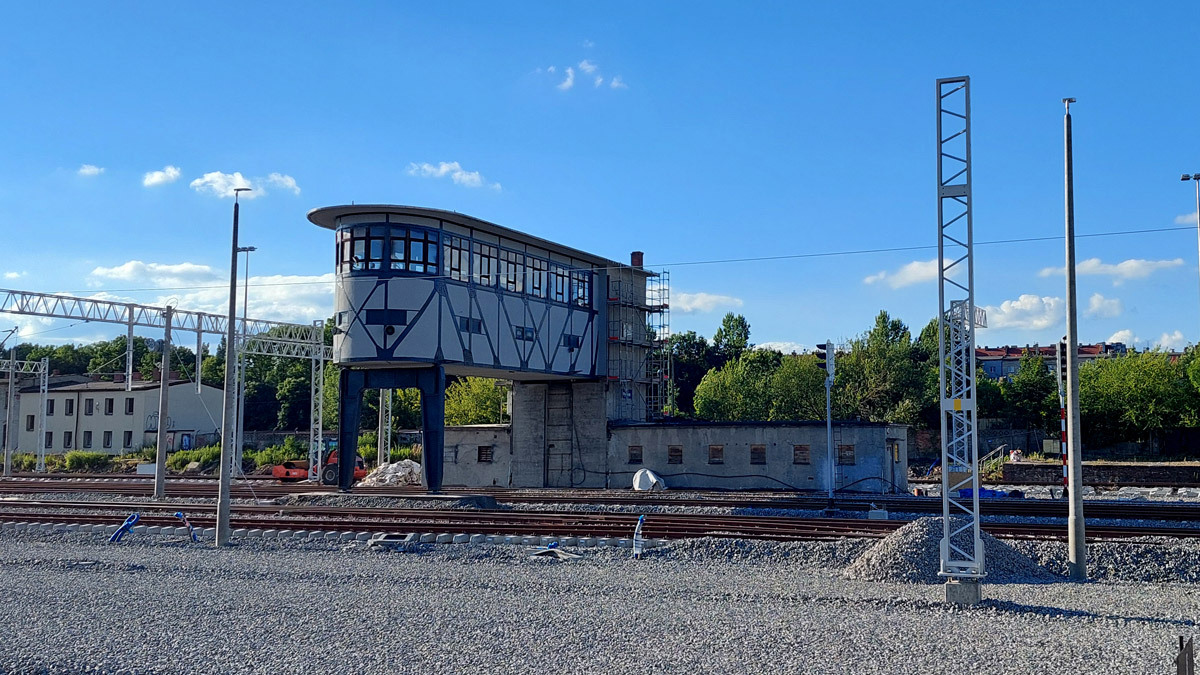 Remont nastawni bramowej Bt w Bytomiu