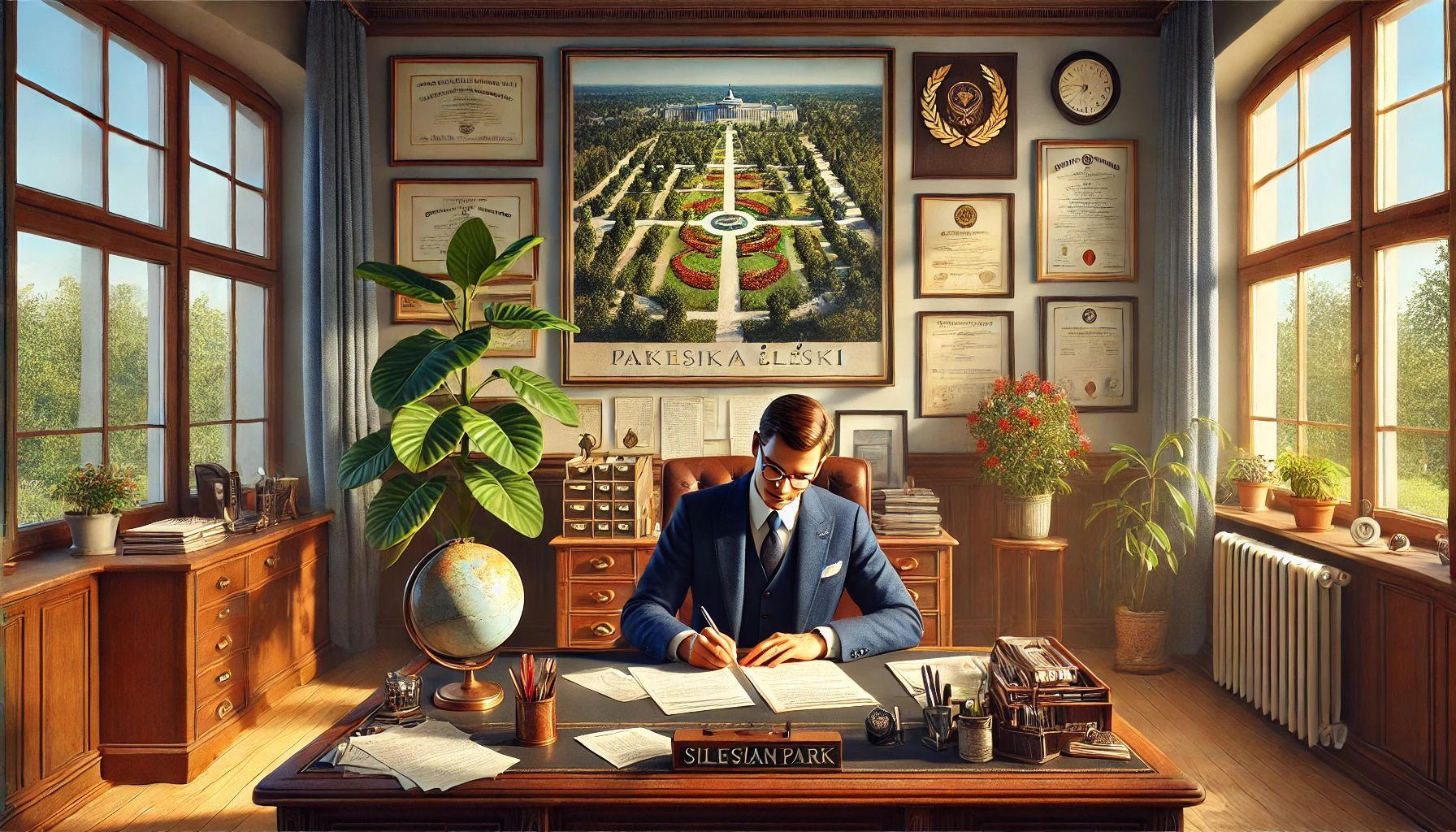 Niepark gabinet prezesa parku