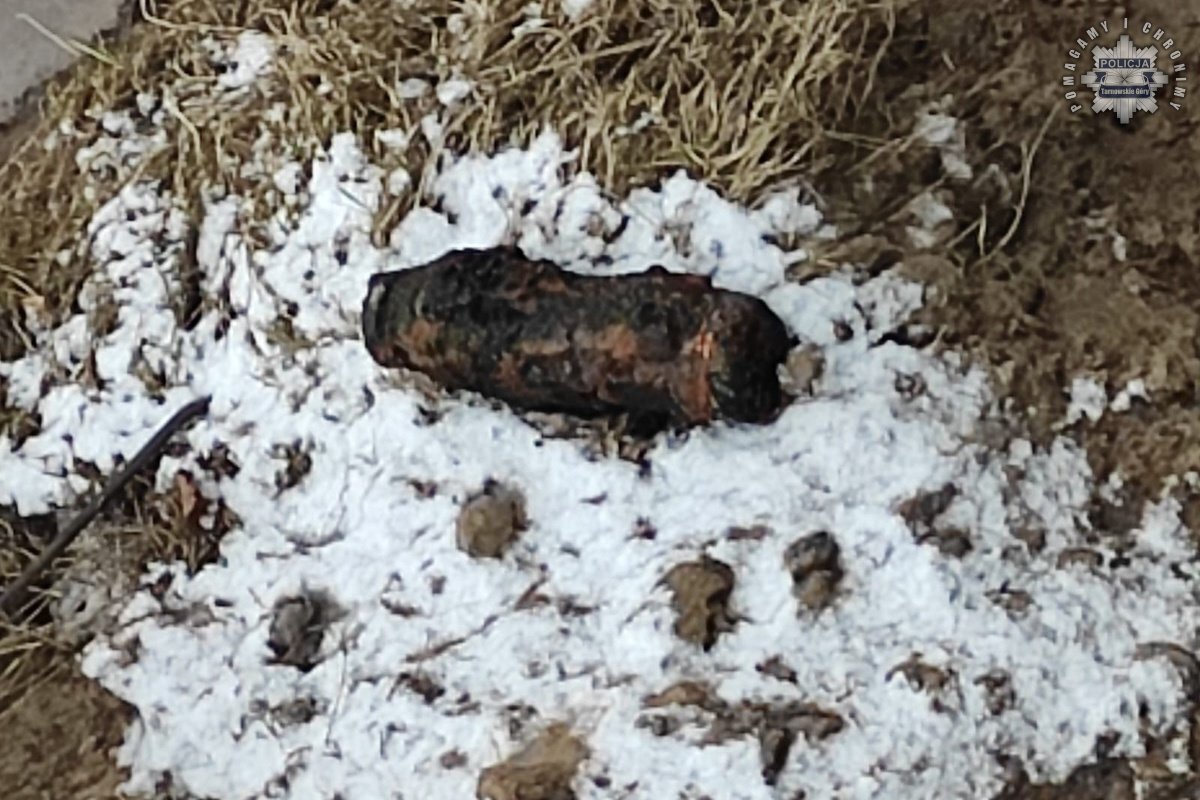 Niewybuch w Krupskim Młynie