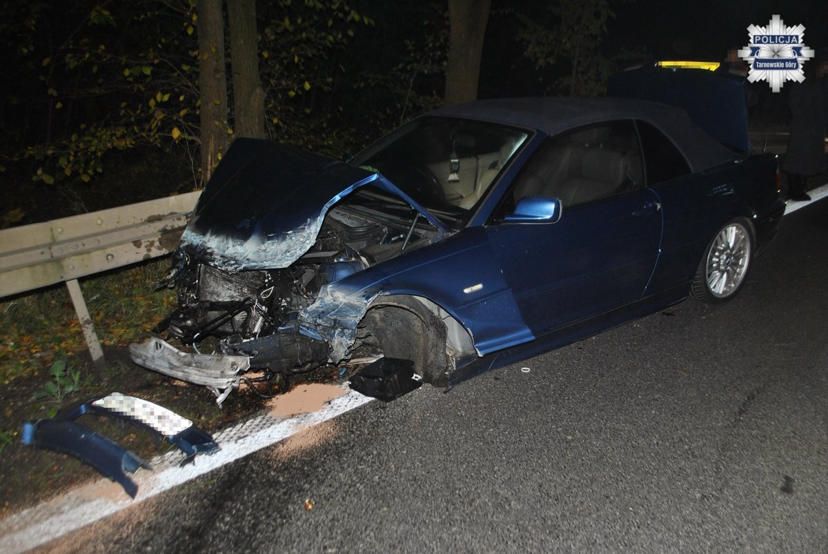 Nocna kolizja w Świerklańcu