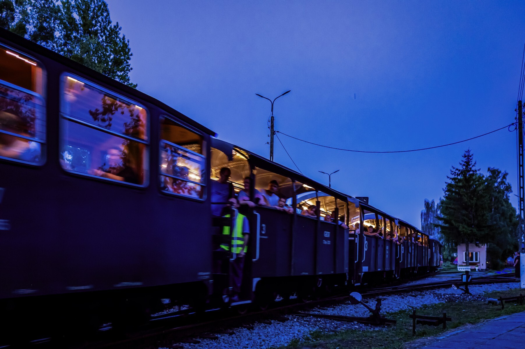 Nocna szychta czyli waskotorowka z bytomia do miasteczka slaskiego 1