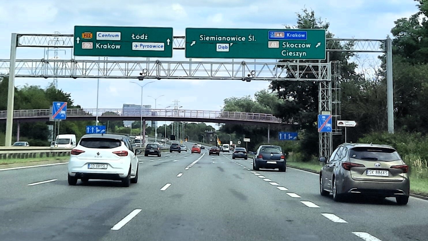 Odcinkowy pomiar predkosci dts katowice 01