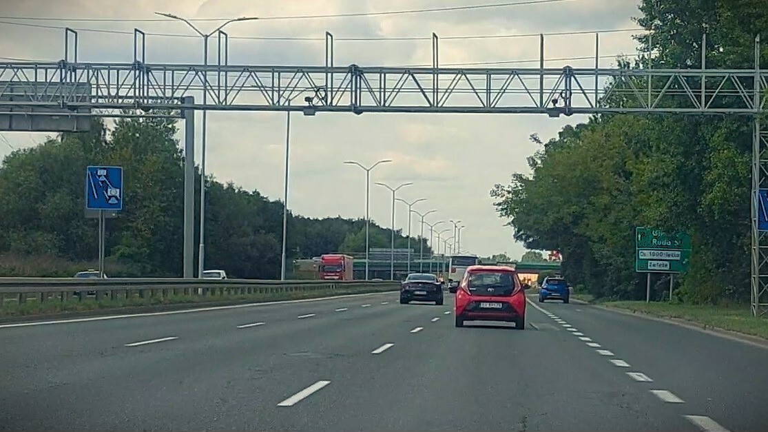 Odcinkowy pomiar prędkości DTŚ Katowice