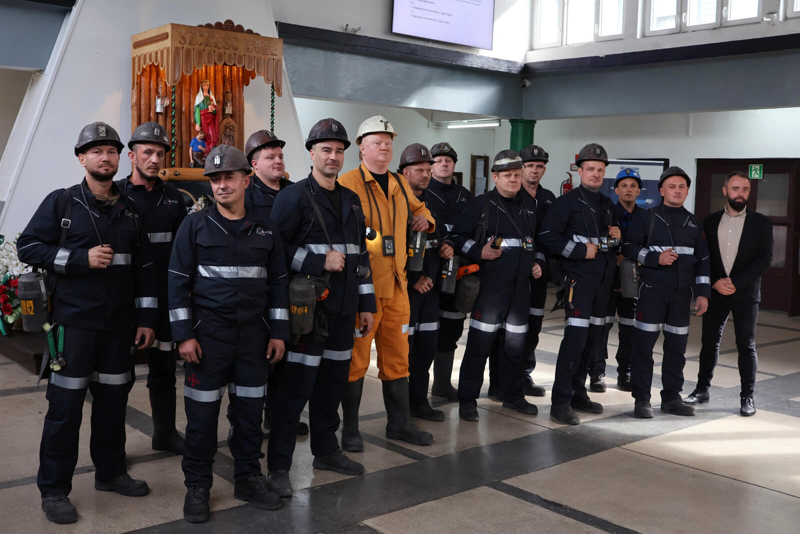 Górnicy PGG mają nową odzież roboczą