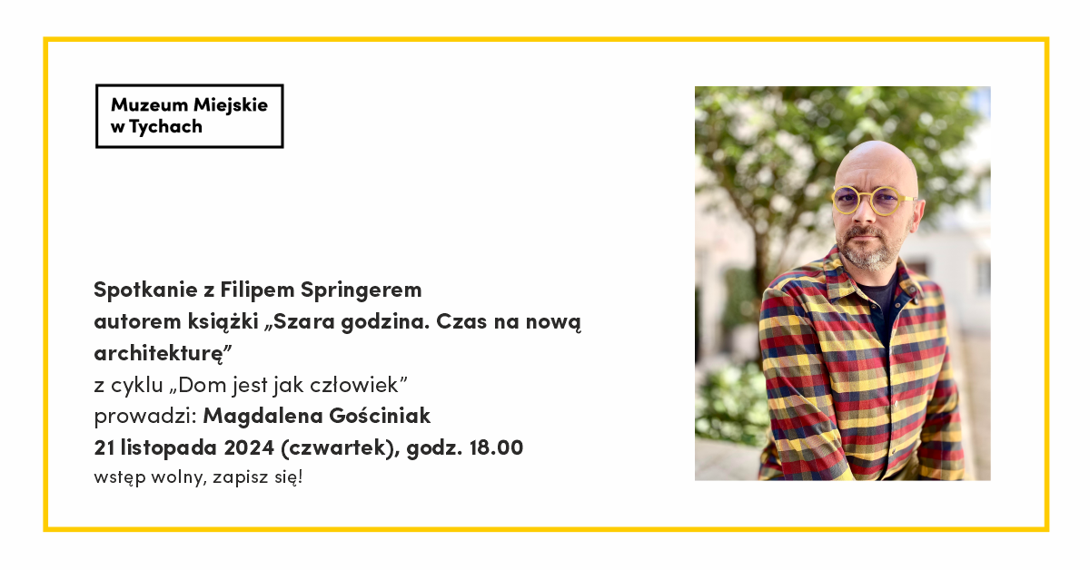 Filip springer - "Szara godzina. Czas na nową architekturę"