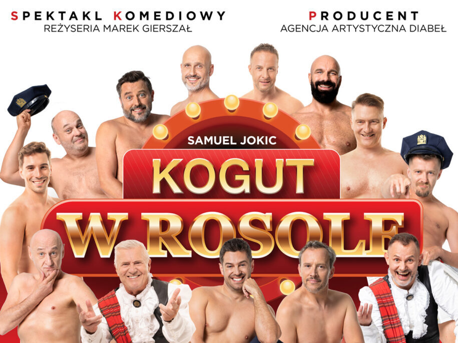 "Kogut w rosole" - plakat