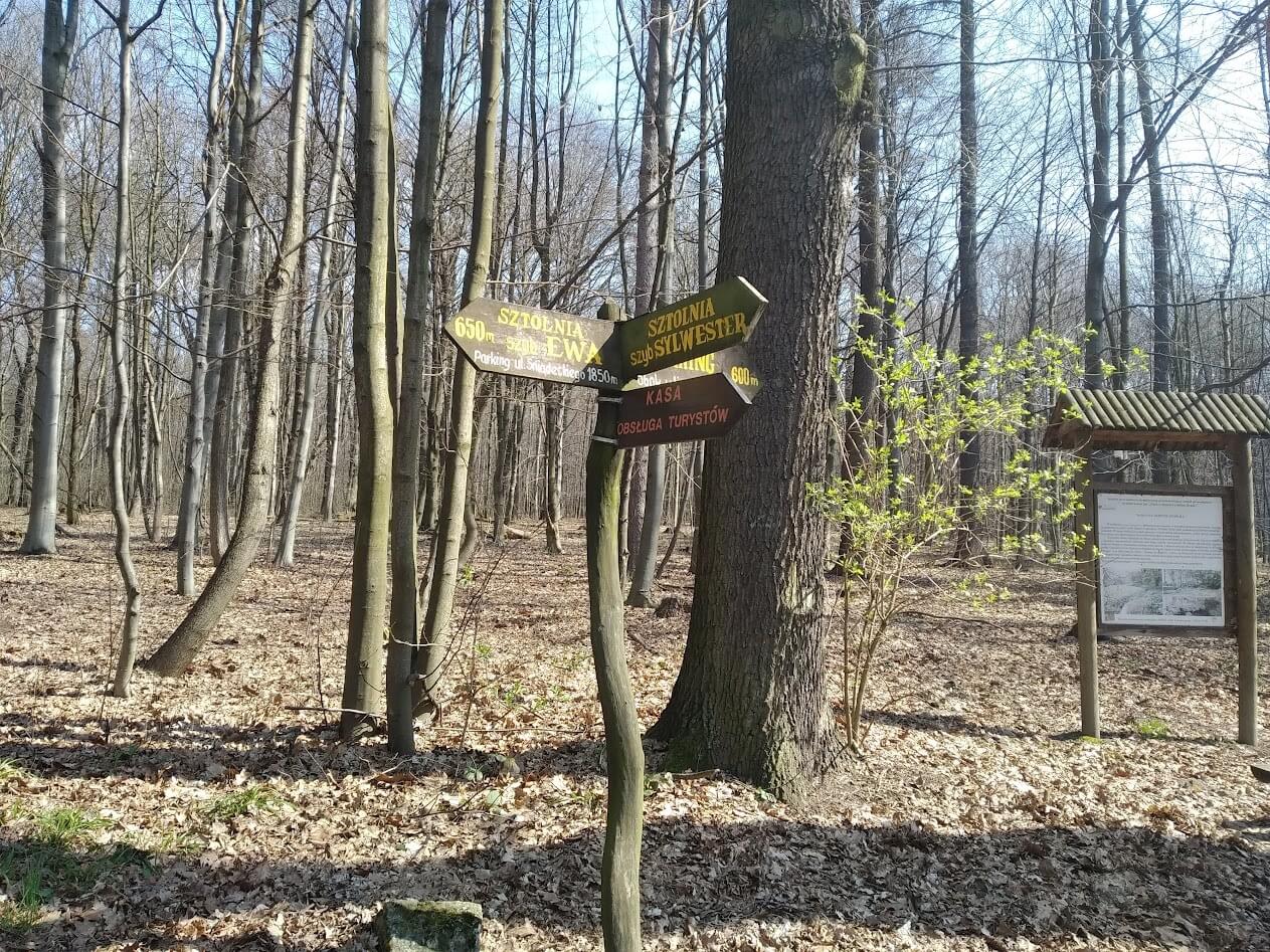 Park repecki tarnowksie gory sztolnia