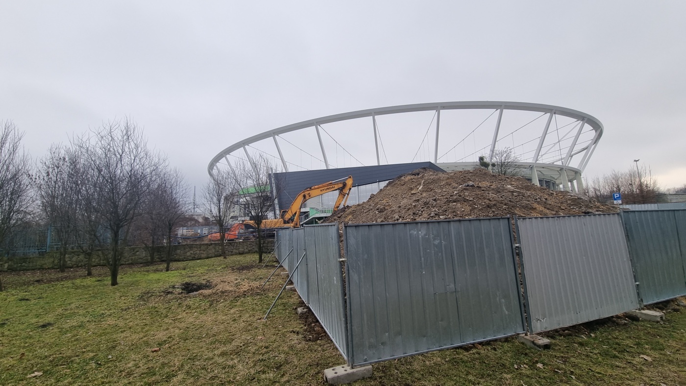 Park slaski budowa trzeciego odcinka elki 1