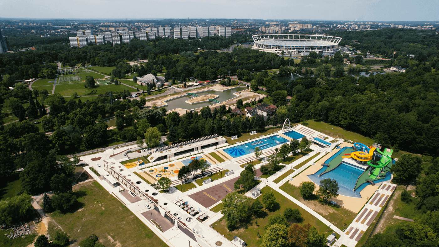 Park slaski fala z drona 5