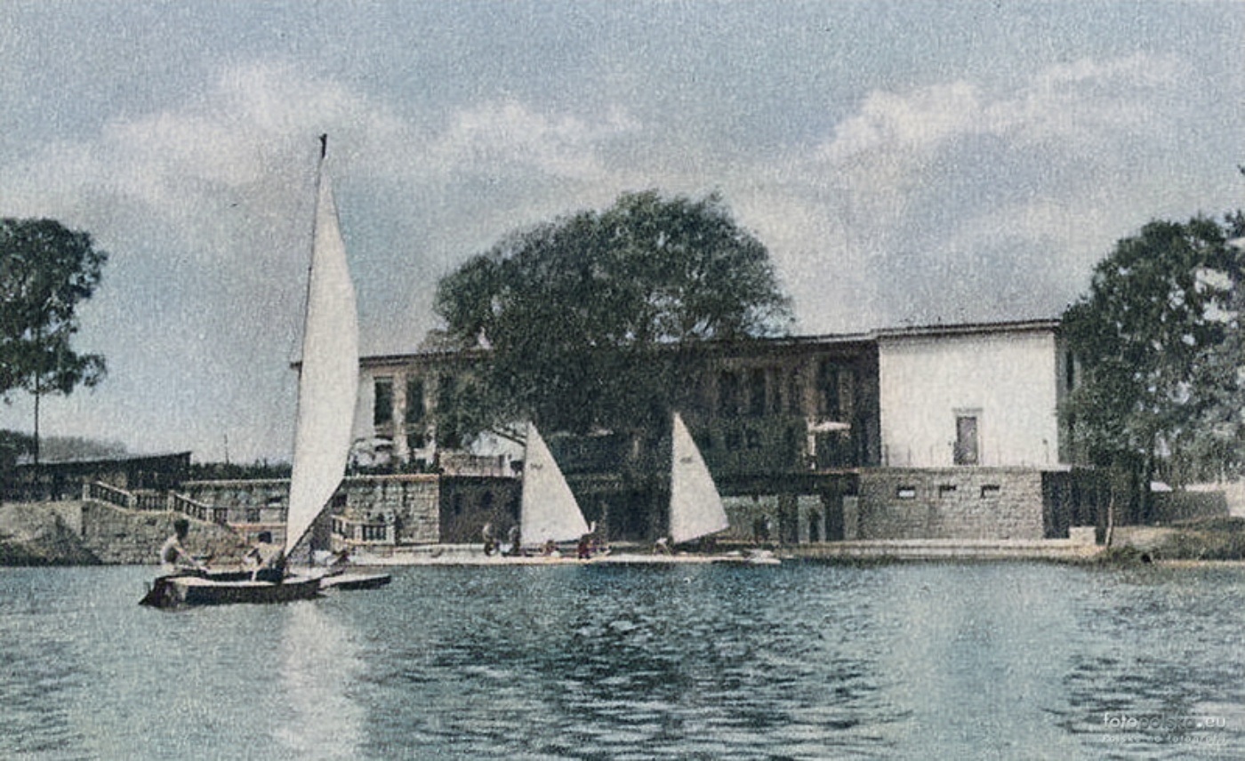 Park slaski kanal regatowy duzy staw archiwalne zdjecia 20