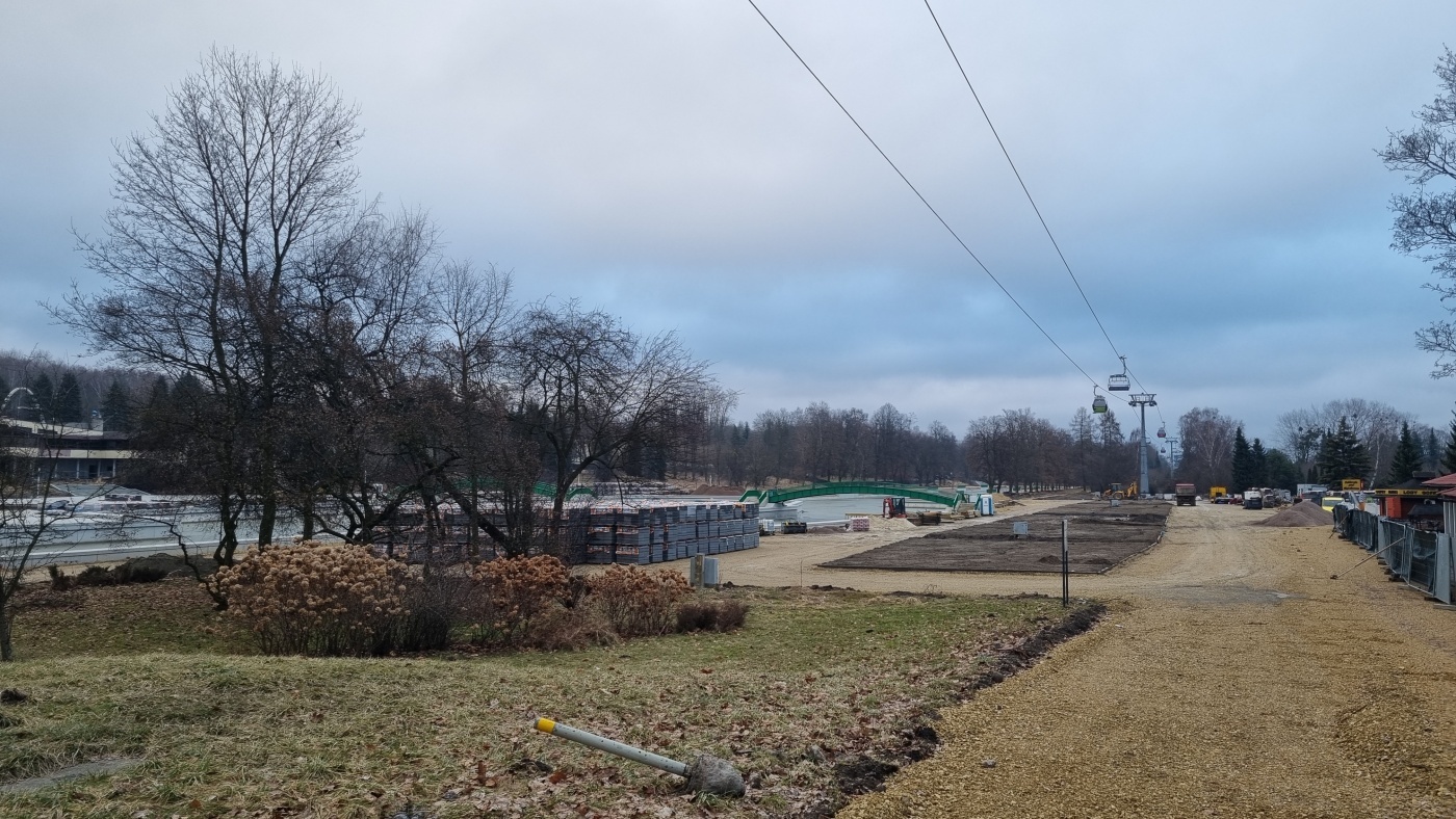 Park slaski modernizacja kanalu regatowego