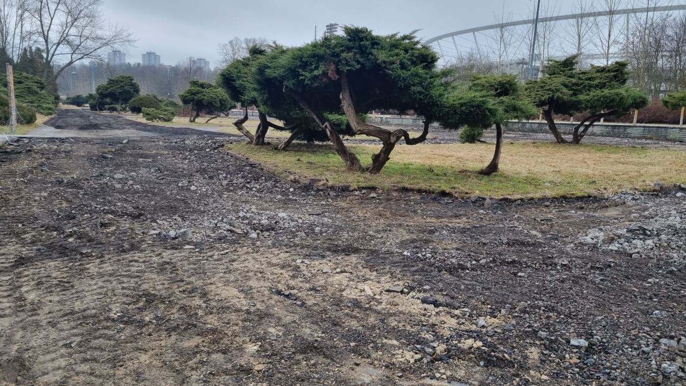 Park slaski remont promenady zietka 4