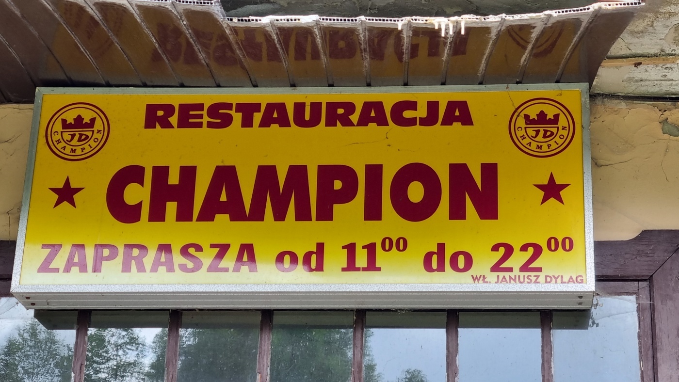 Park slaski restauracja champion 8