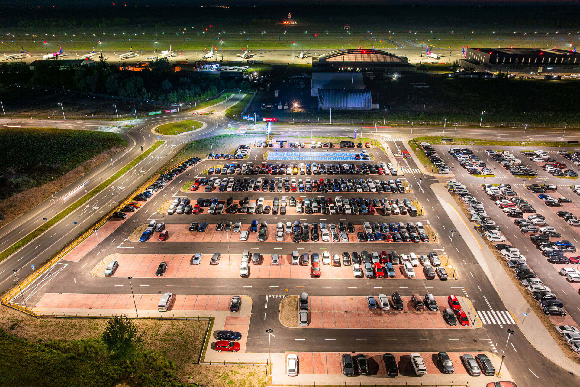 Parking P4 w Katowice Airport