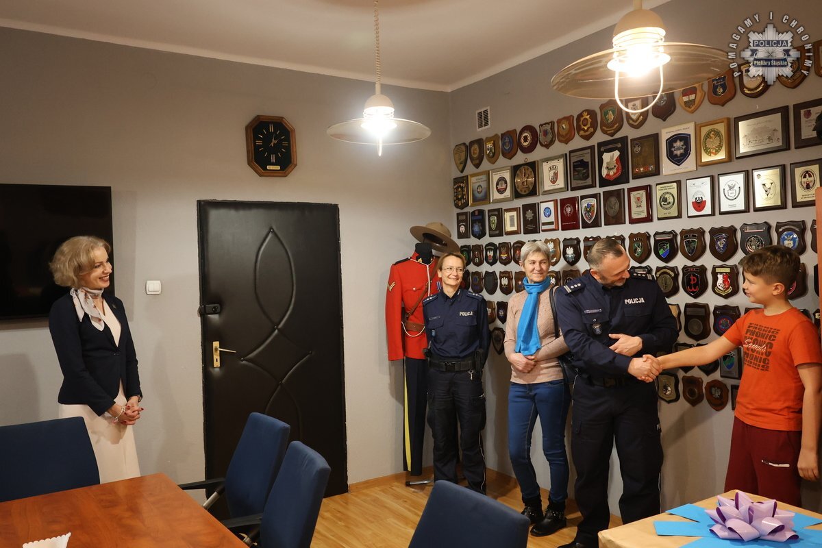 Maskotka Policji w Piekarach Śląskich