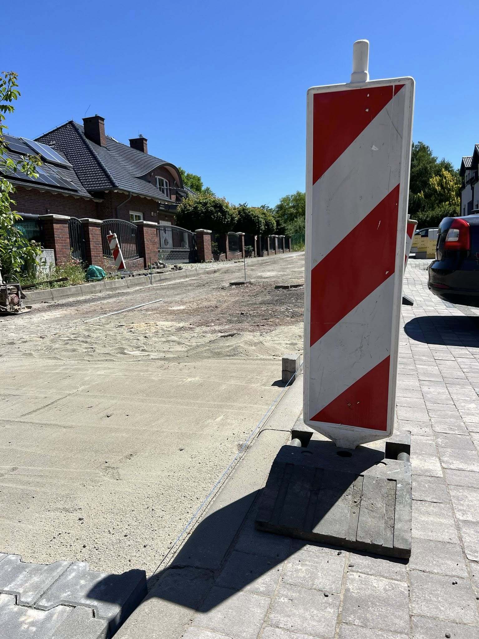 Remont na ulicy Złotej w Piekarach Śląskich