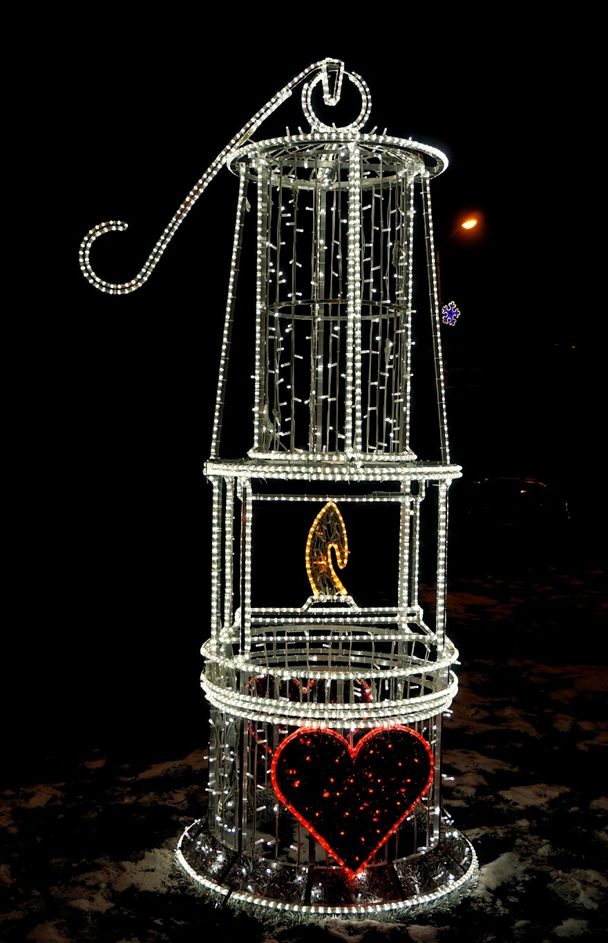 Świąteczne ozdoby w Piekarach Śląskich