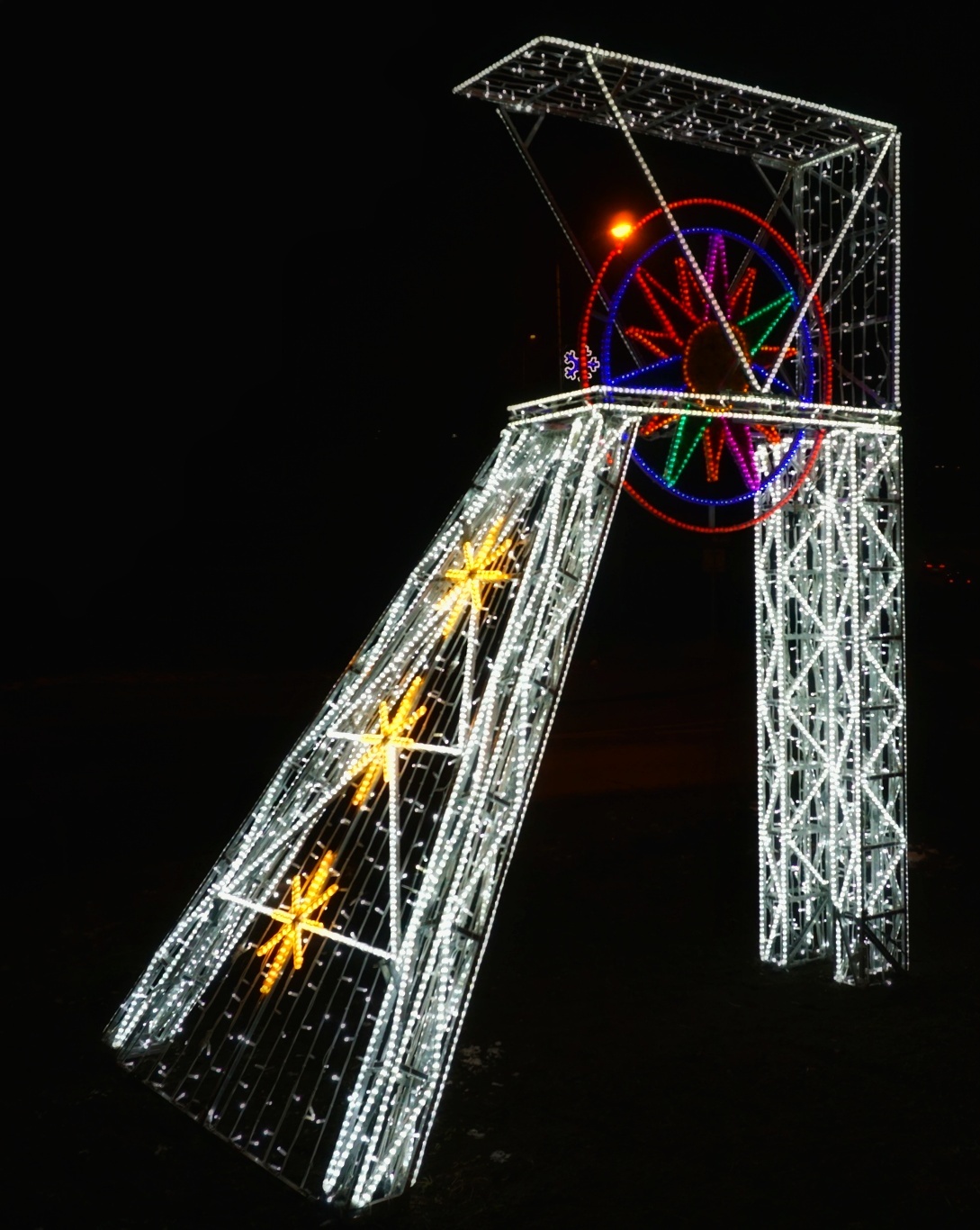 Świąteczne ozdoby w Piekarach Śląskich