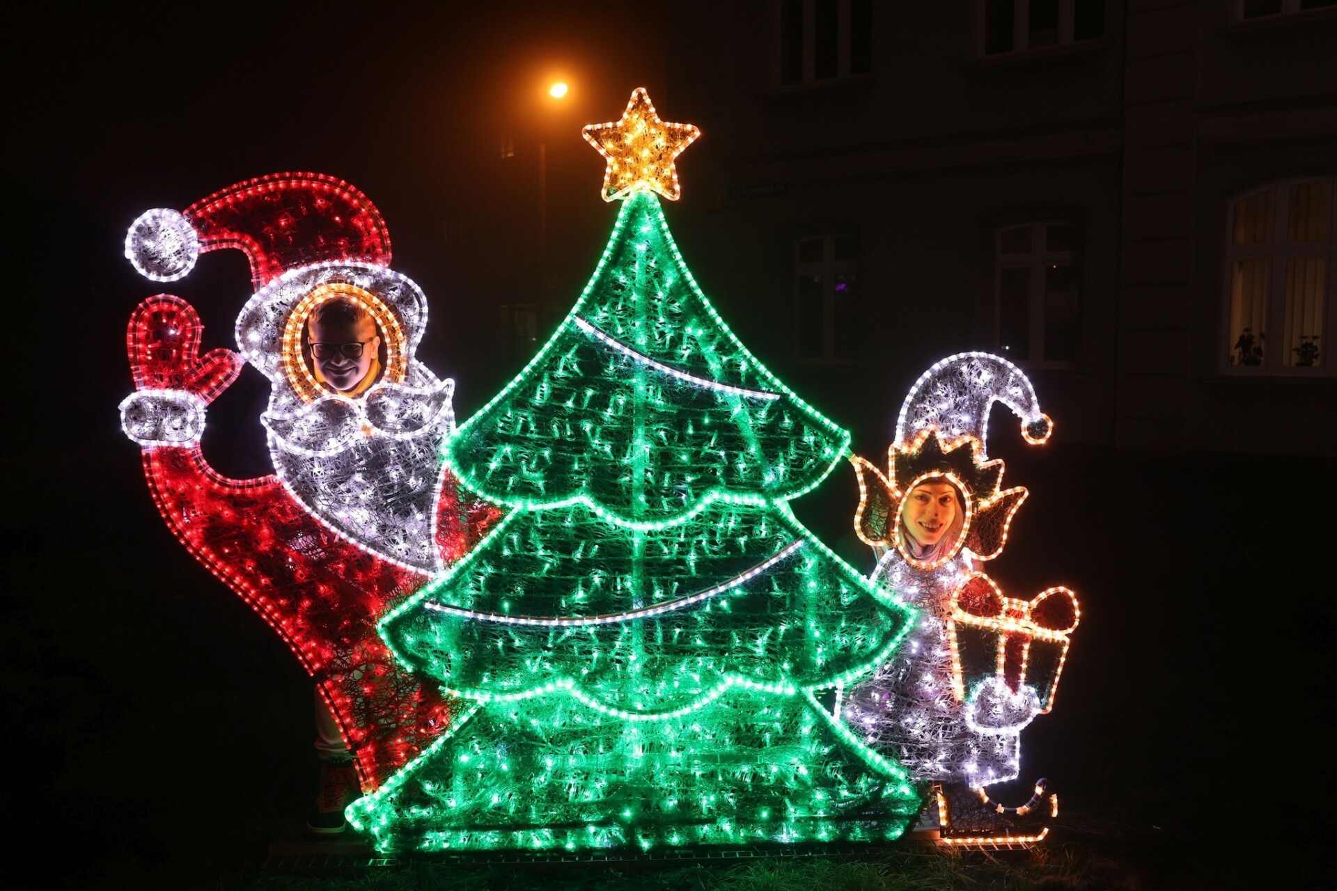 Świąteczne ozdoby w Piekarach Śląskich