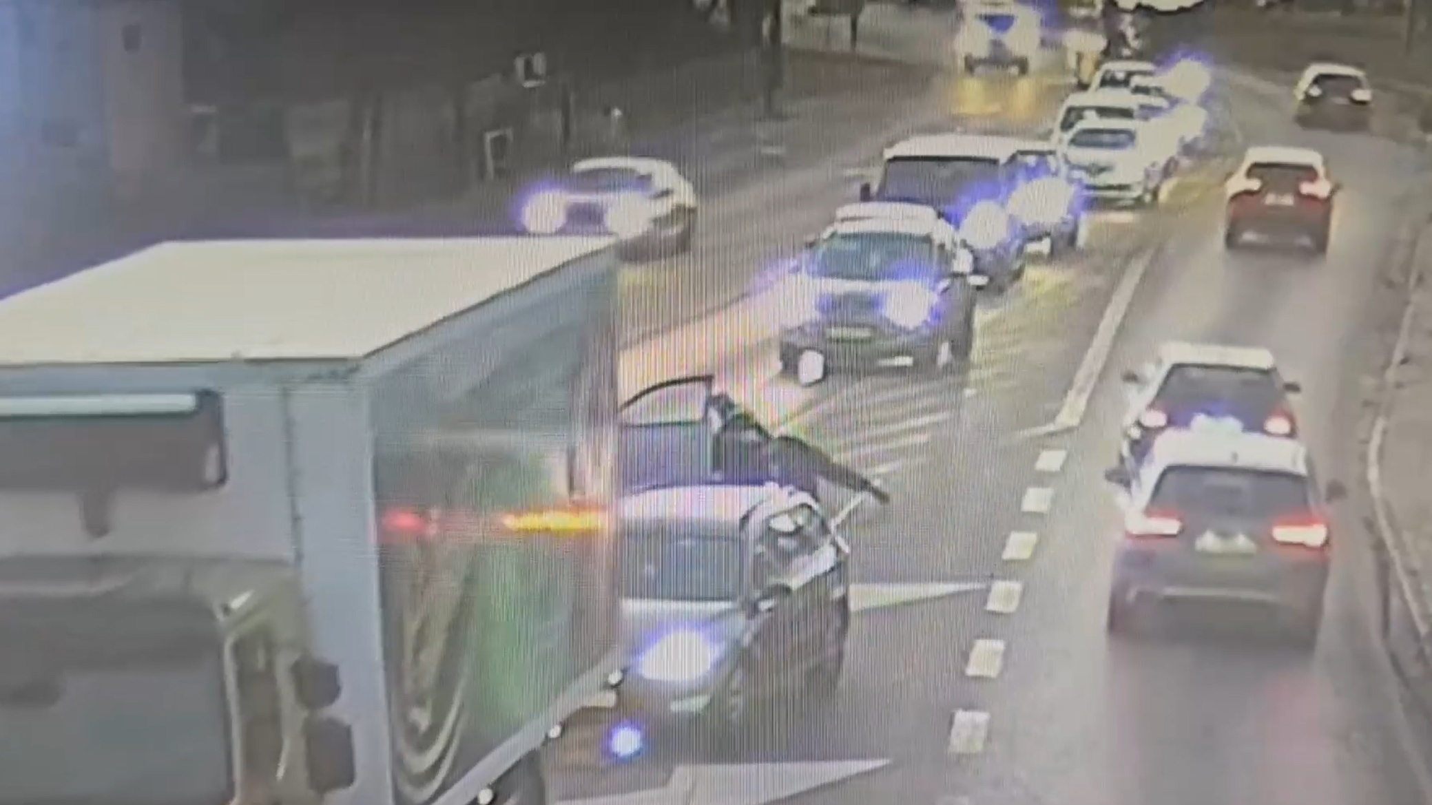 Pijany kierowca zaatakowal policjanta 2