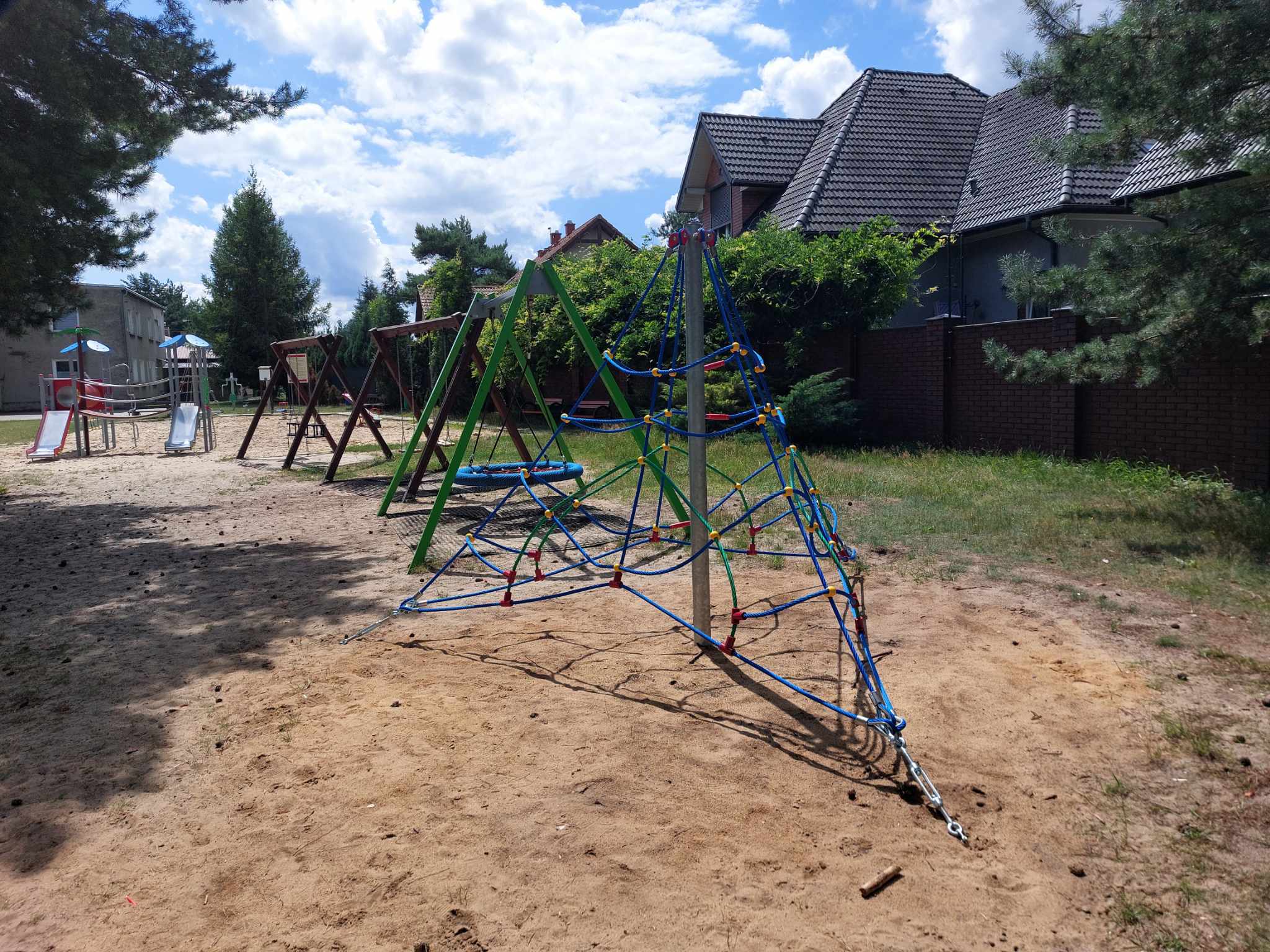 Plac zabaw w Nowym Chechle