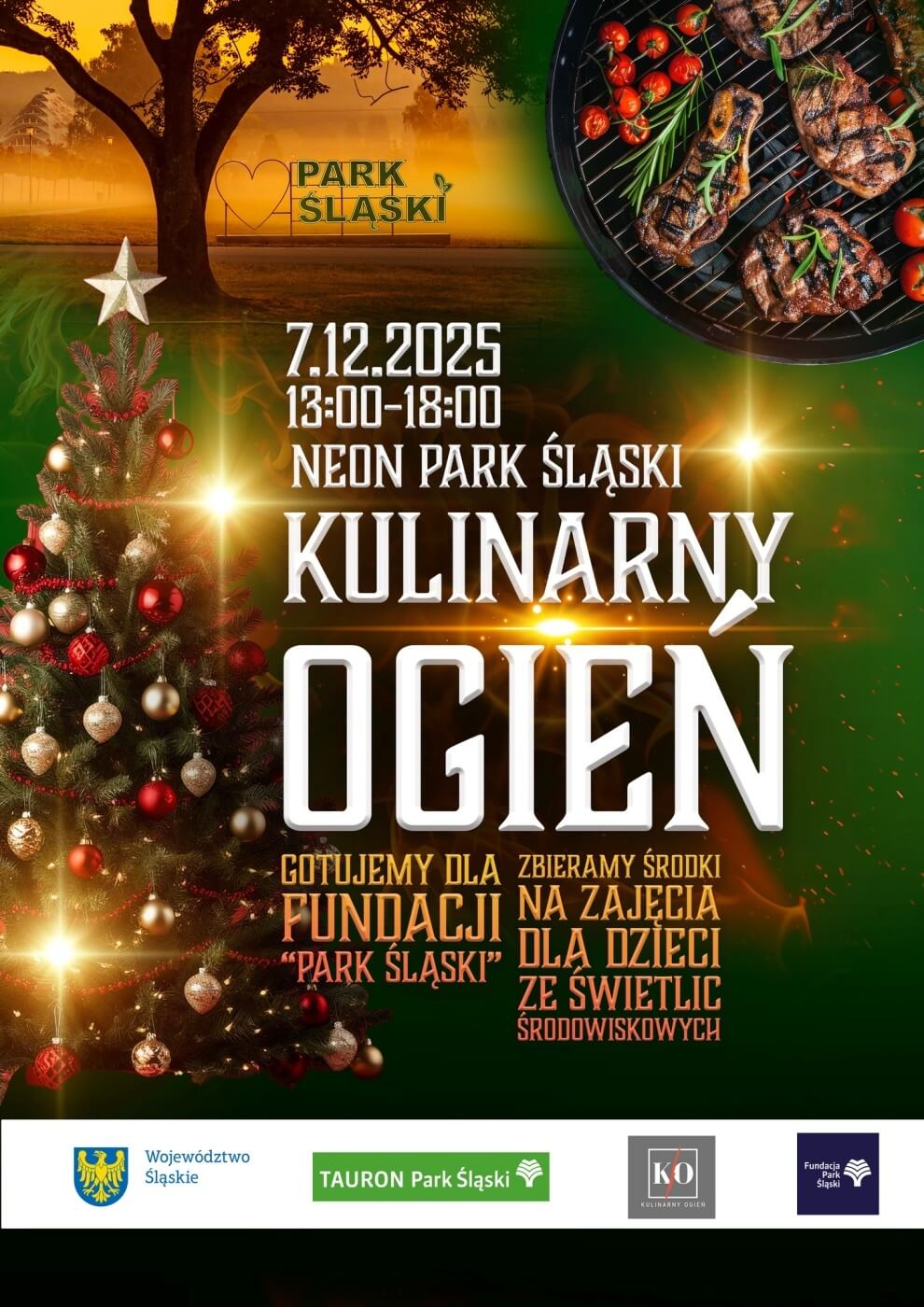 Plakat Kulinarny Ogień 2025