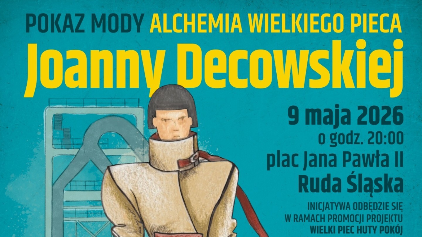 Plakat wielka moda