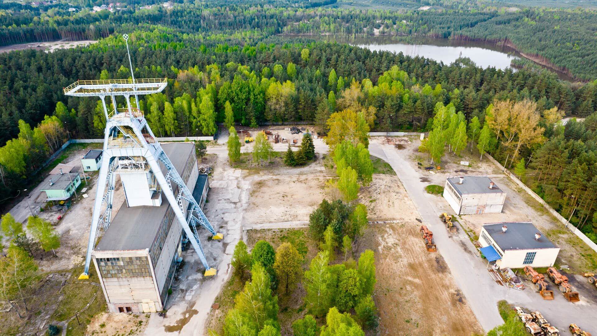 Szyb Dąbrówka kopalni Olkusz-Pomorzany