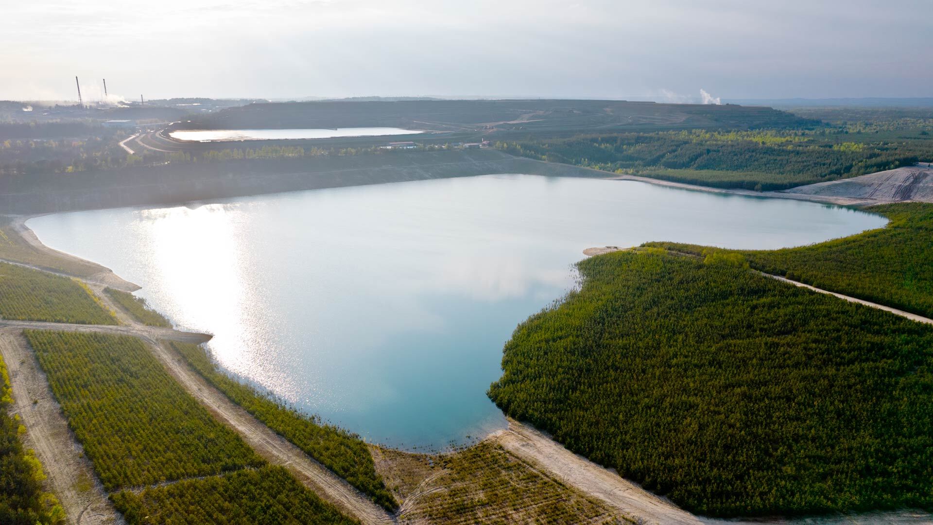 Powstające jezioro bolesławskie