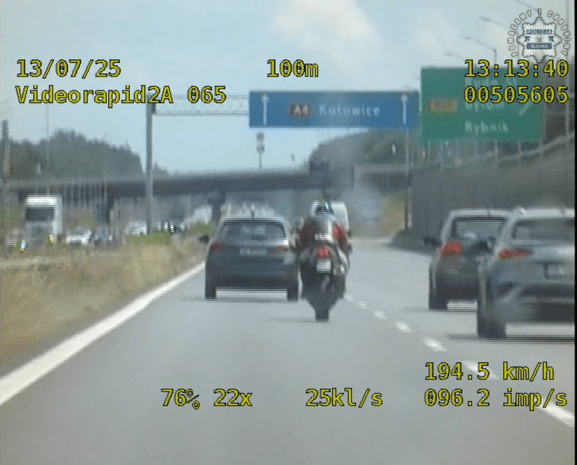 Pędził bez uprawnień 236 km/h