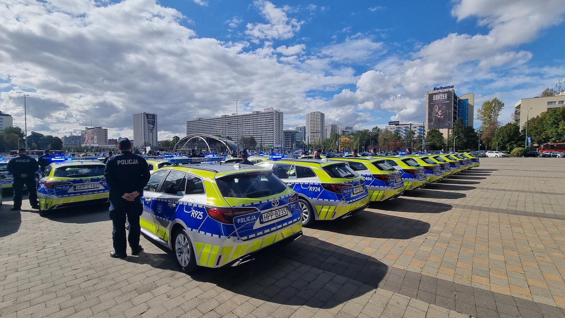 Nowe radiowozy Śląskiej Policji dofinansował Wojewódzki Fundusz Ochrony Środowiska i Gospodarki Wodnej
