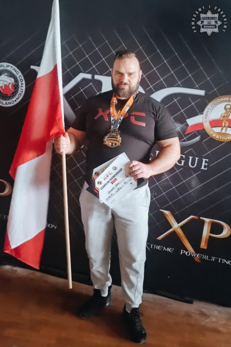 Policjant z katowic mistrzem europy 2