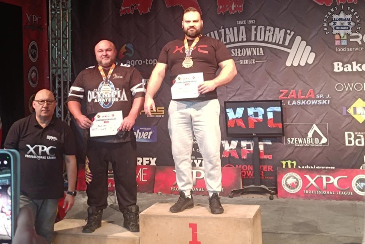 Policjant z katowic mistrzem europy 3