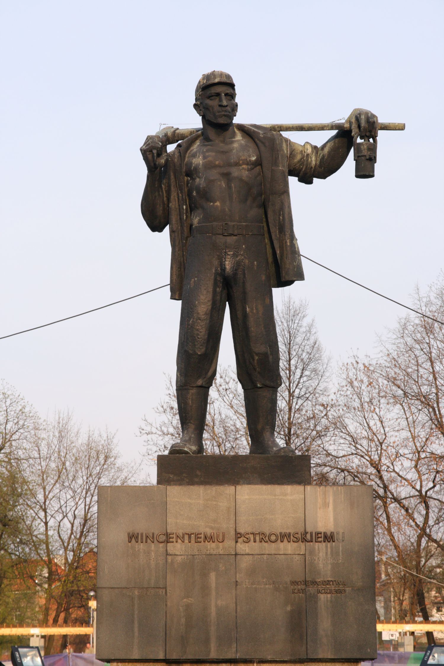 Pomnik braci górniczej czyli Wincenty Pstrowski