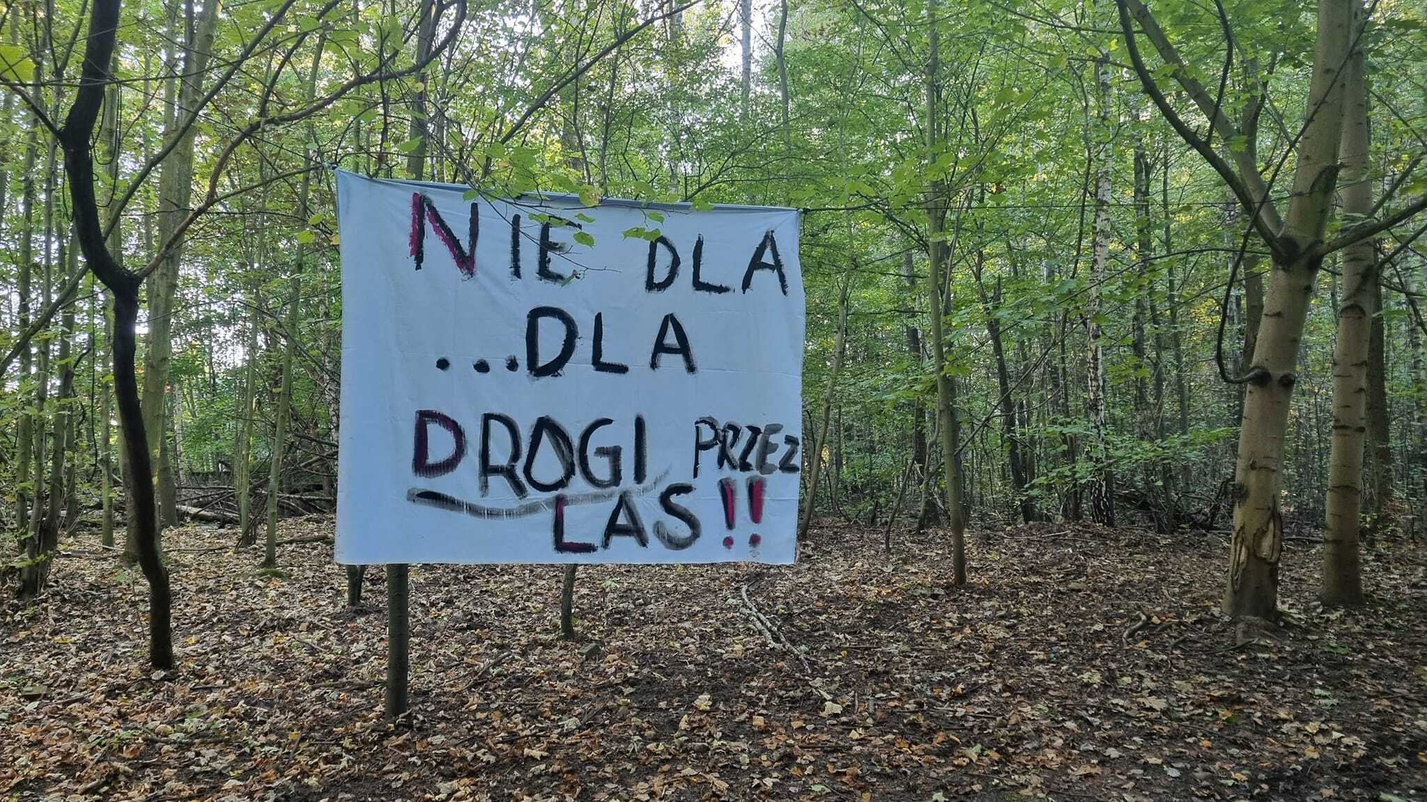 Protest droga ruda slaska