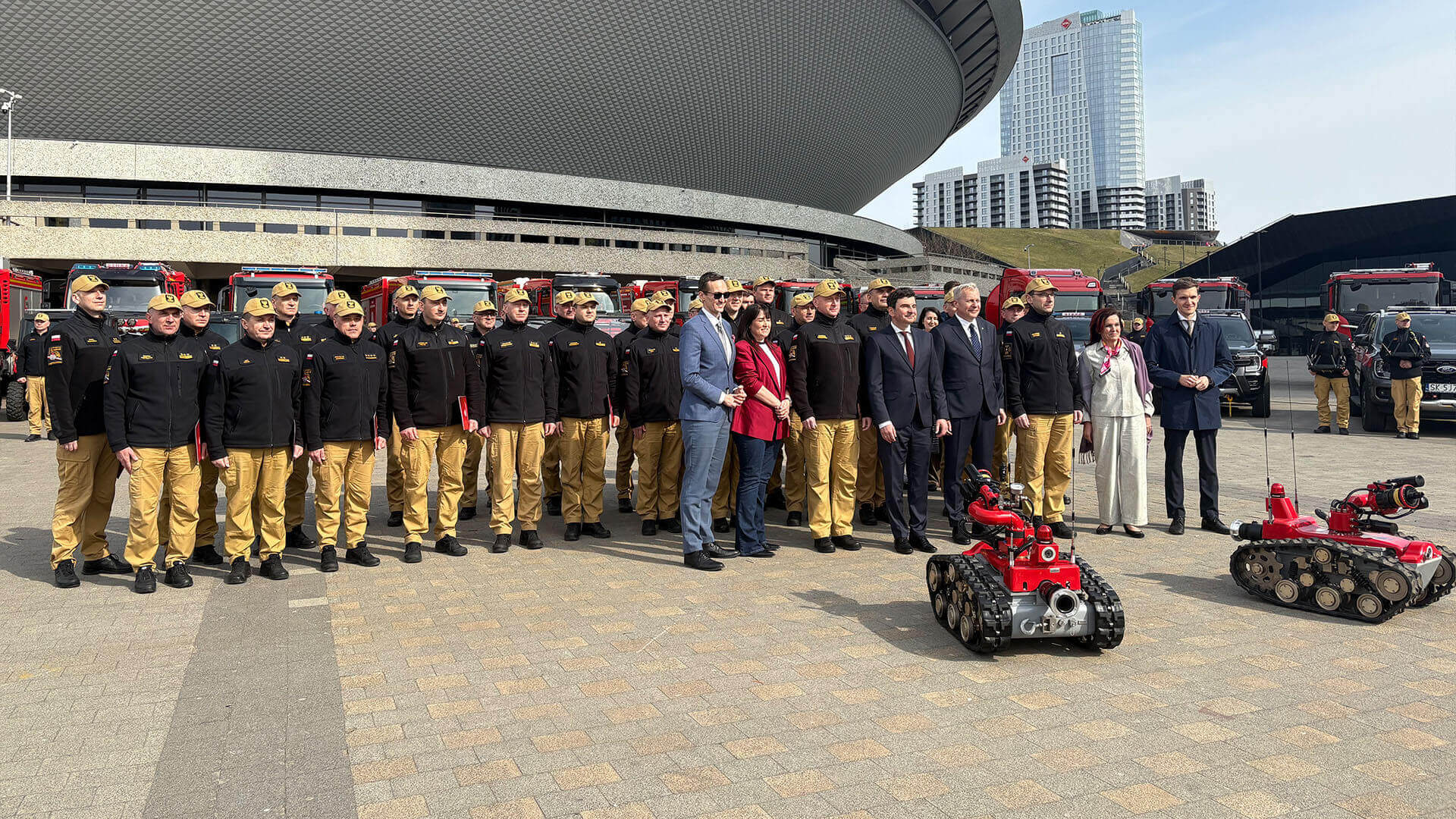 Śląscy strażacy dostali nowy sprzęt