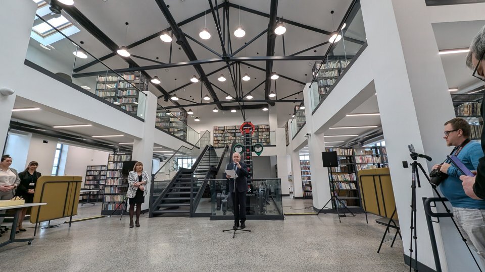 Otwarcie biblioteki w Pszowie
