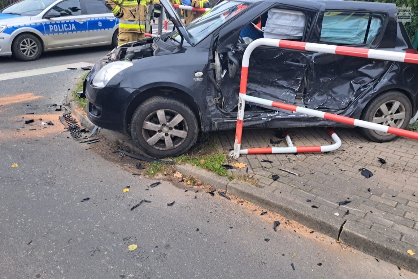 Zdarzenie drogowe w Pyrzowicach
