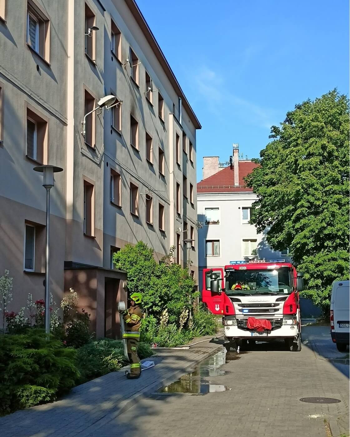Pyskowice pozar 2