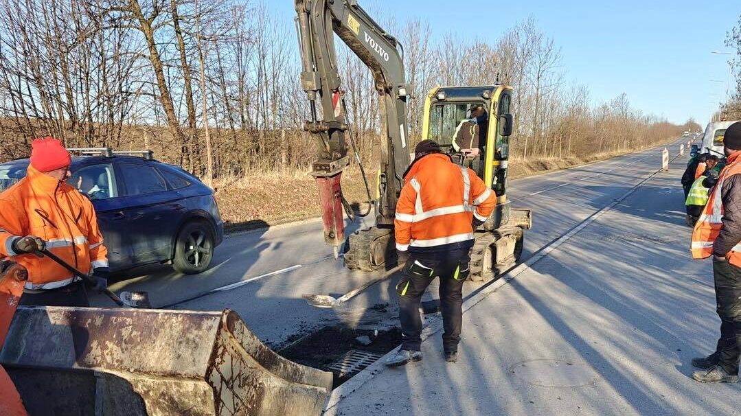 Remont ul. Knosały w Radzionkowie