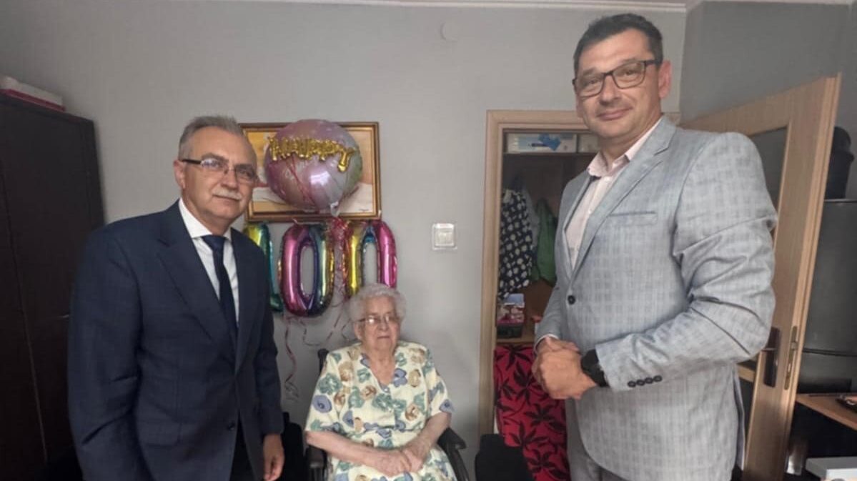 100. urodziny Marii Wrodarczyk z Radzionkowa