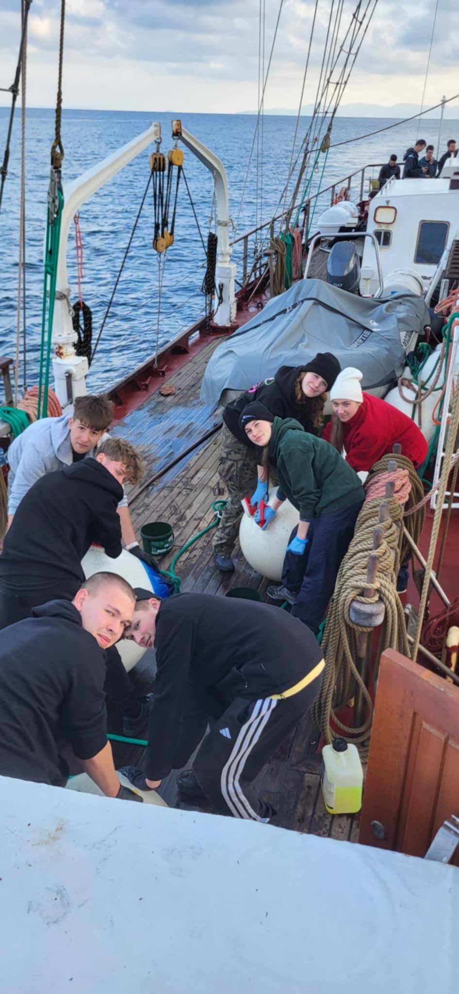 Międzyszkolny rejs na żaglowcu po Morzu Śródziemnym