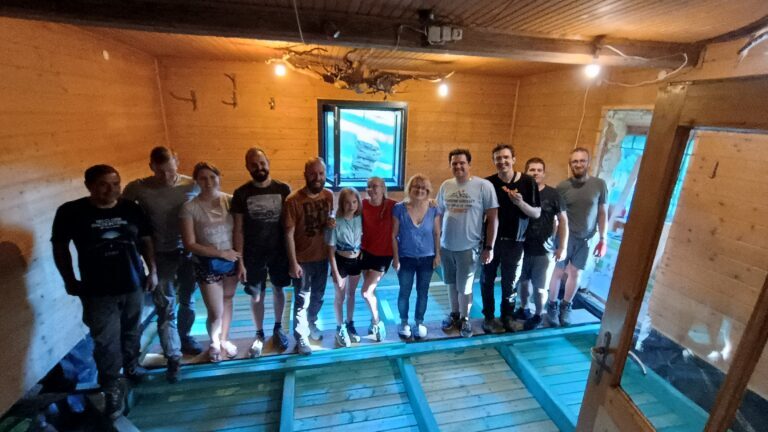 Z życia SKPB Katowice. Remont podłogi, Zagroń 2024