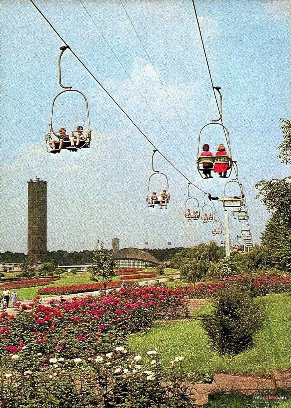 Rosarium park slaski kiedys 1