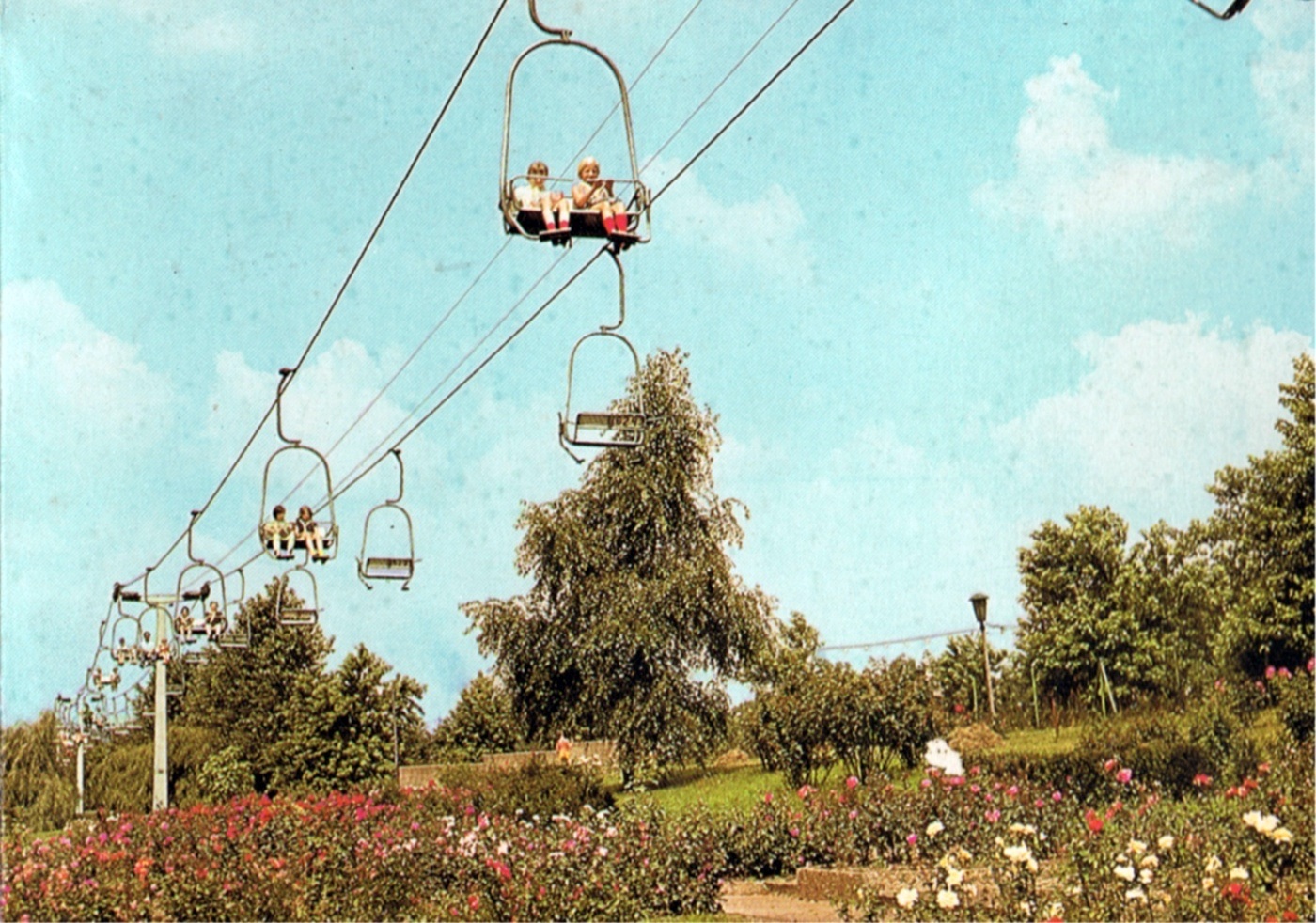 Rosarium park slaski kiedys 2