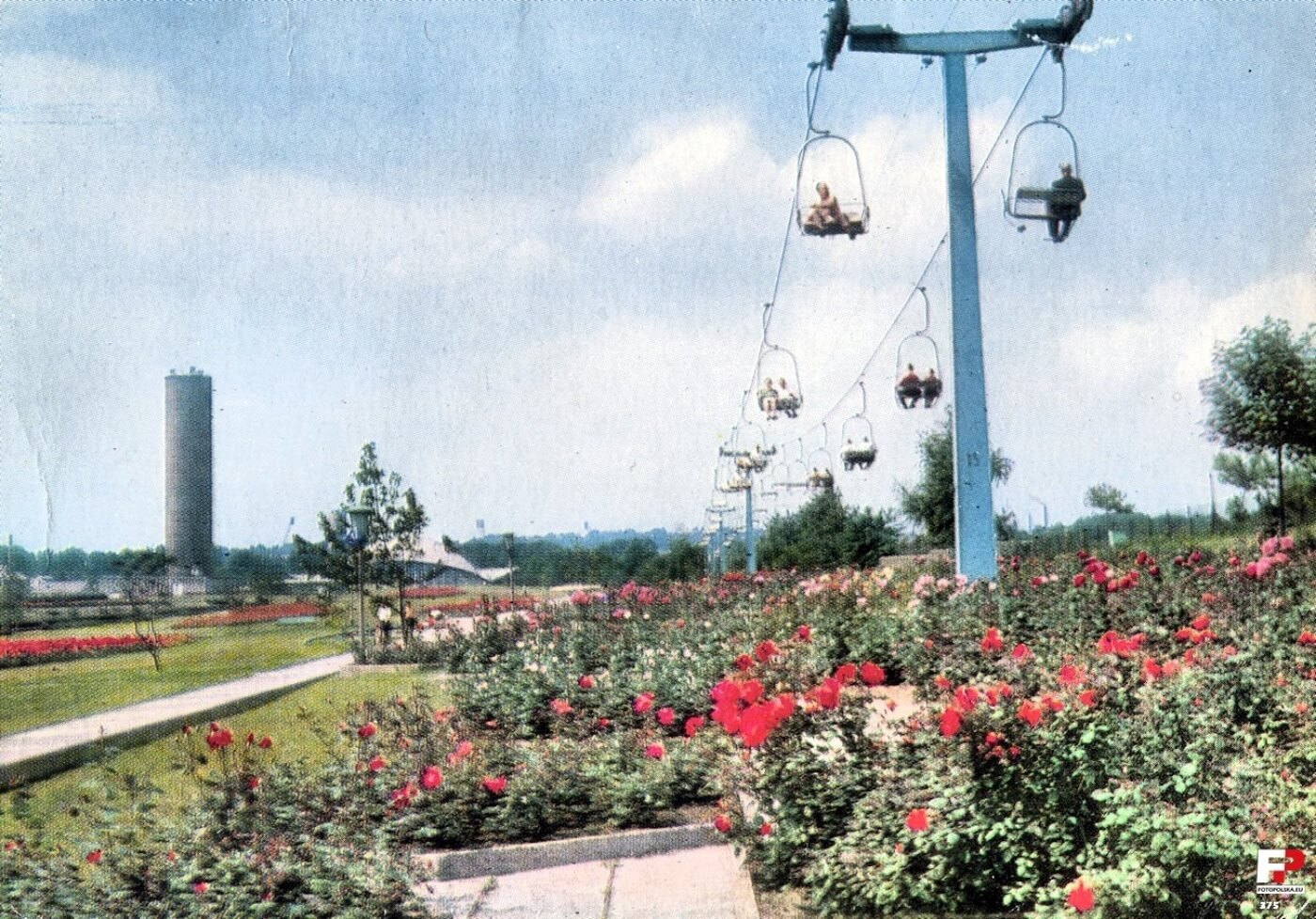 Rosarium park slaski kiedys 3