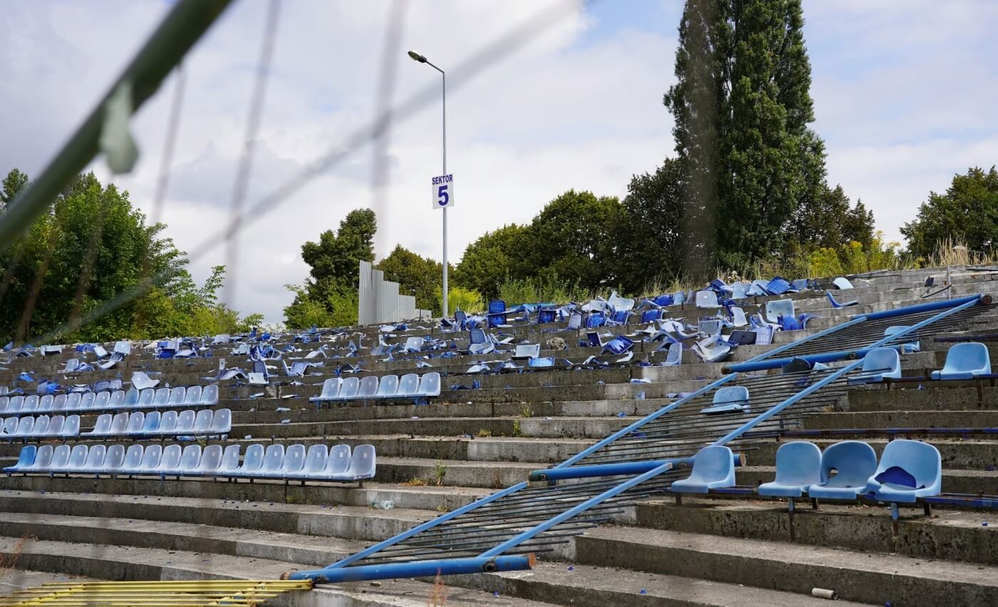 Ruch chorzow stadion rozbiorka 15
