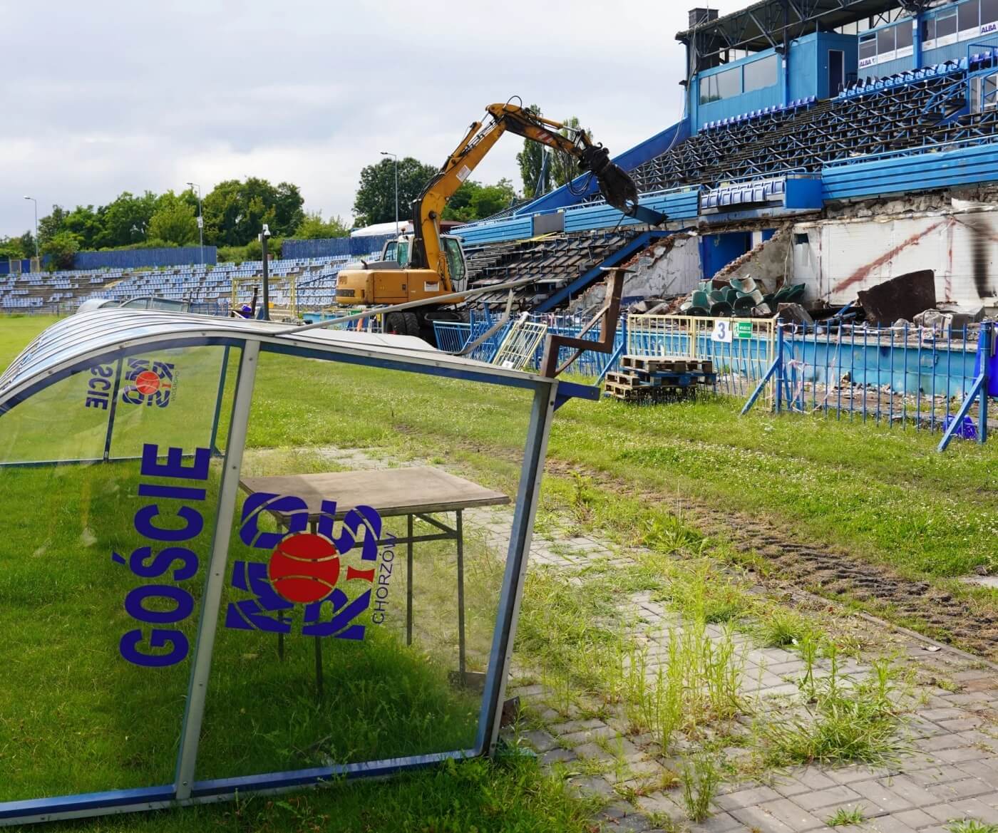 Ruch chorzow stadion rozbiorka 25